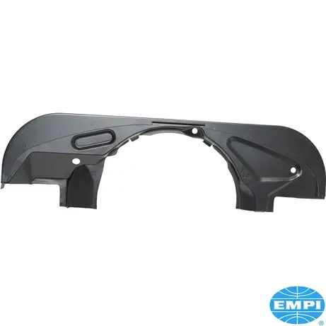 Engine Tin, Front, Black, Oe Style 1
