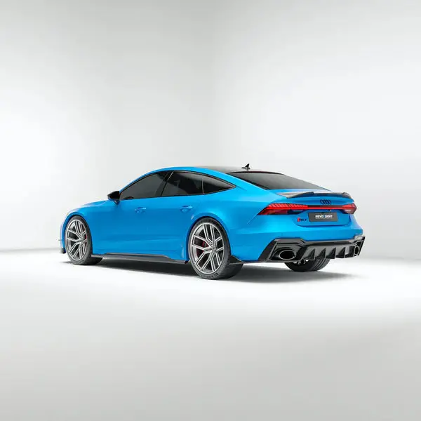 Revozport Audi Rs7 C8 Sportback 2019+ Dry Carbon Fiber Side Skirts 1