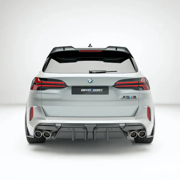 Revozport Bmw X5m F95 Lci 2023+ Dry Carbon Fiber Rear Diffuser 1