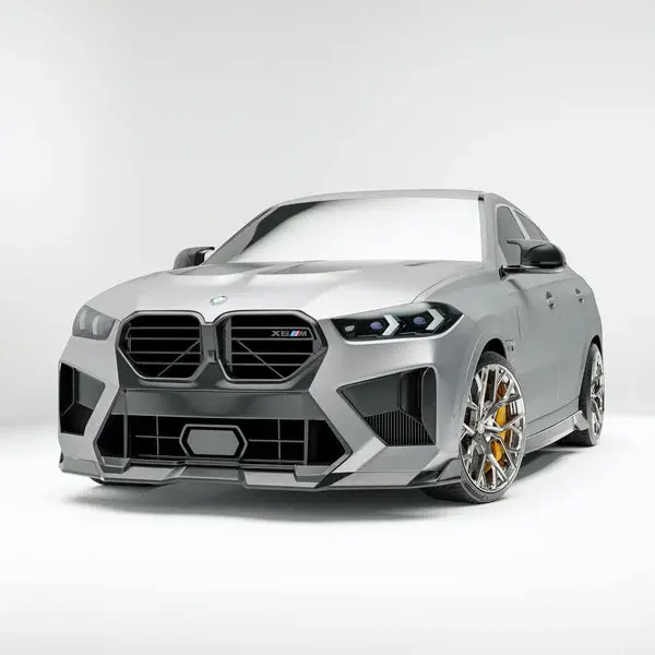 Revozport Bmw X6m F96 Lci 2023+ Dry Carbon Fiber Front Lip 1