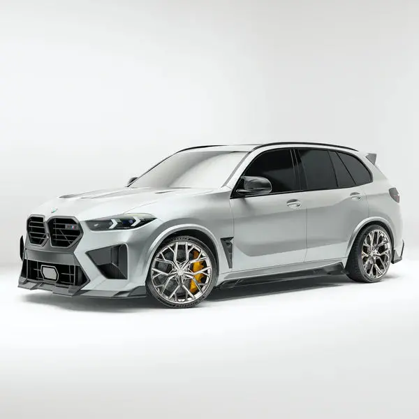 Revozport Bmw X5m F95 Lci 2023+ Dry Carbon Fiber Side Skirts 1