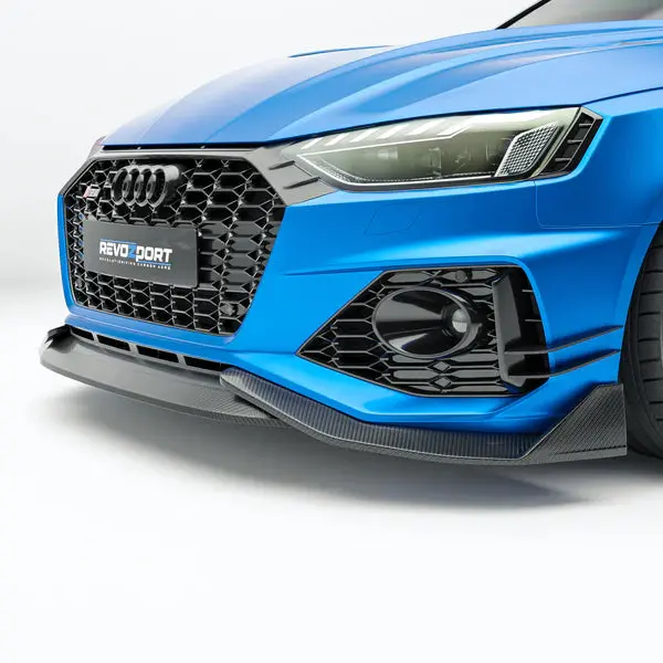 Revozport Audi Rs4 B9.5 Facelift 2020+ Dry Carbon Fiber Kidney Grille 1