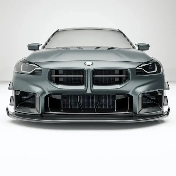 Revozport Bmw M2 G87 Coupé 2023+ Dry Carbon Fiber Splitter & Air Dam 1