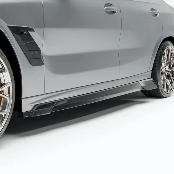 Revozport Bmw X6m F96 Lci 2023+ Dry Carbon Fiber Side Skirts 1
