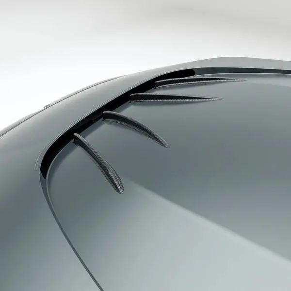 Revozport Bmw M2 G87 Coupé 2023+ Dry Carbon Fiber Hood Strakes 1