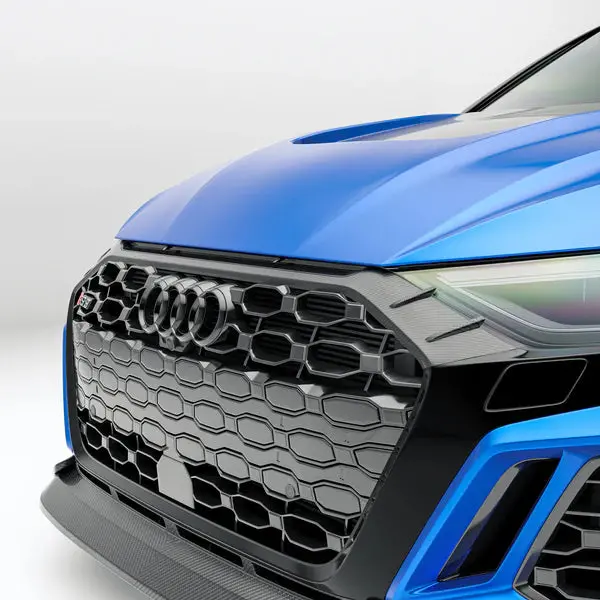 Revozport Audi Rs3 8Y Sportback (2021-2024) Dry Carbon Fiber Front Kidney Grille 1