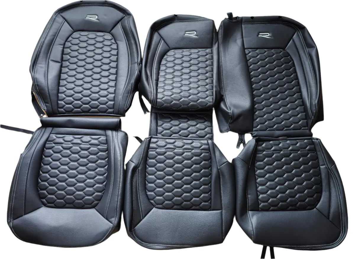 Vw Crafter Leather Look Seat Covers Hex Standard 1