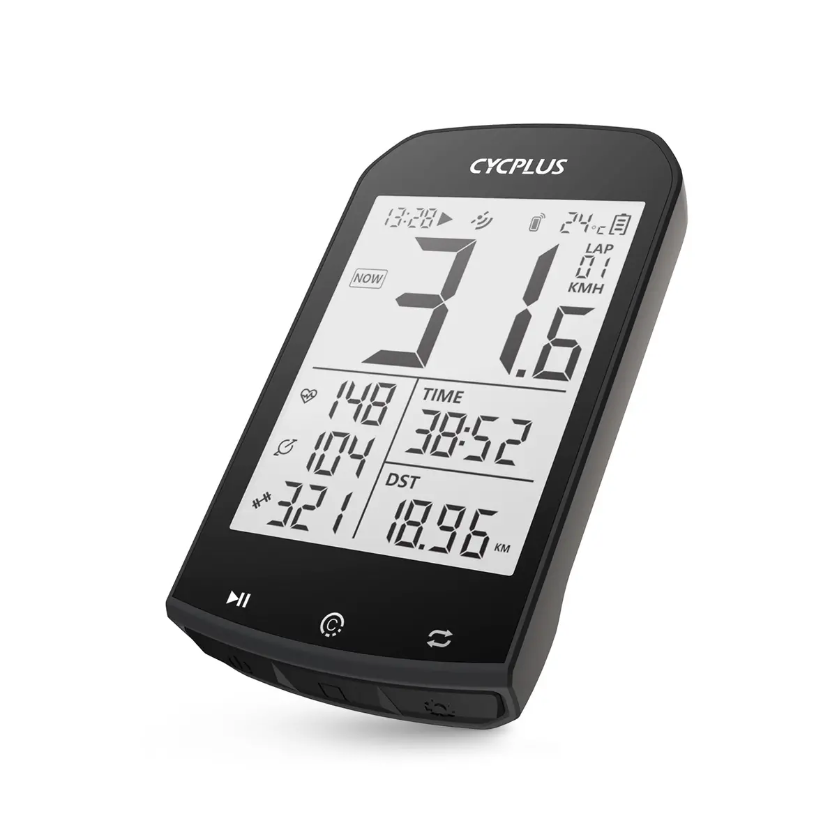 M1 Gps Wireless Bike Computer 1