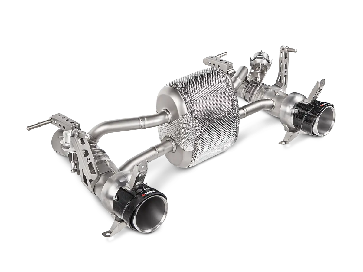 Akrapovic Ferrari 488 Gtb/488 Spider 2016 Slip-On Line (Titanium),Mtp-Fe488h 1