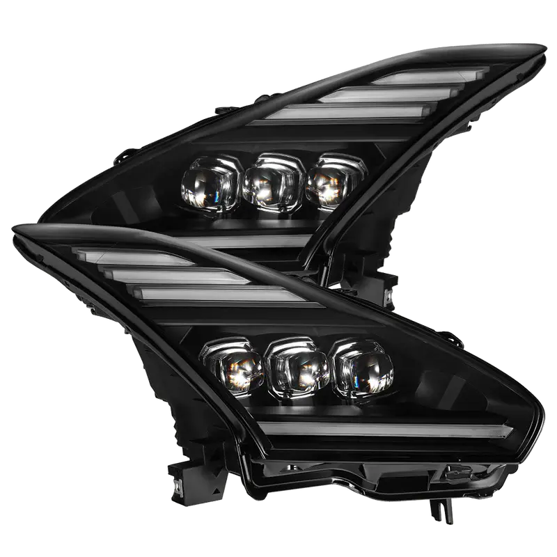Alpharex 2009-2025 Nissan Gt-R R35 Nova-Series Led Projector Headlights 1