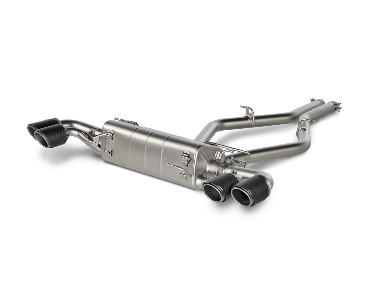 Akrapovic Alfa Romeo Stelvio Quadrifoglio 2017 Slip-On Line (Titanium) 1
