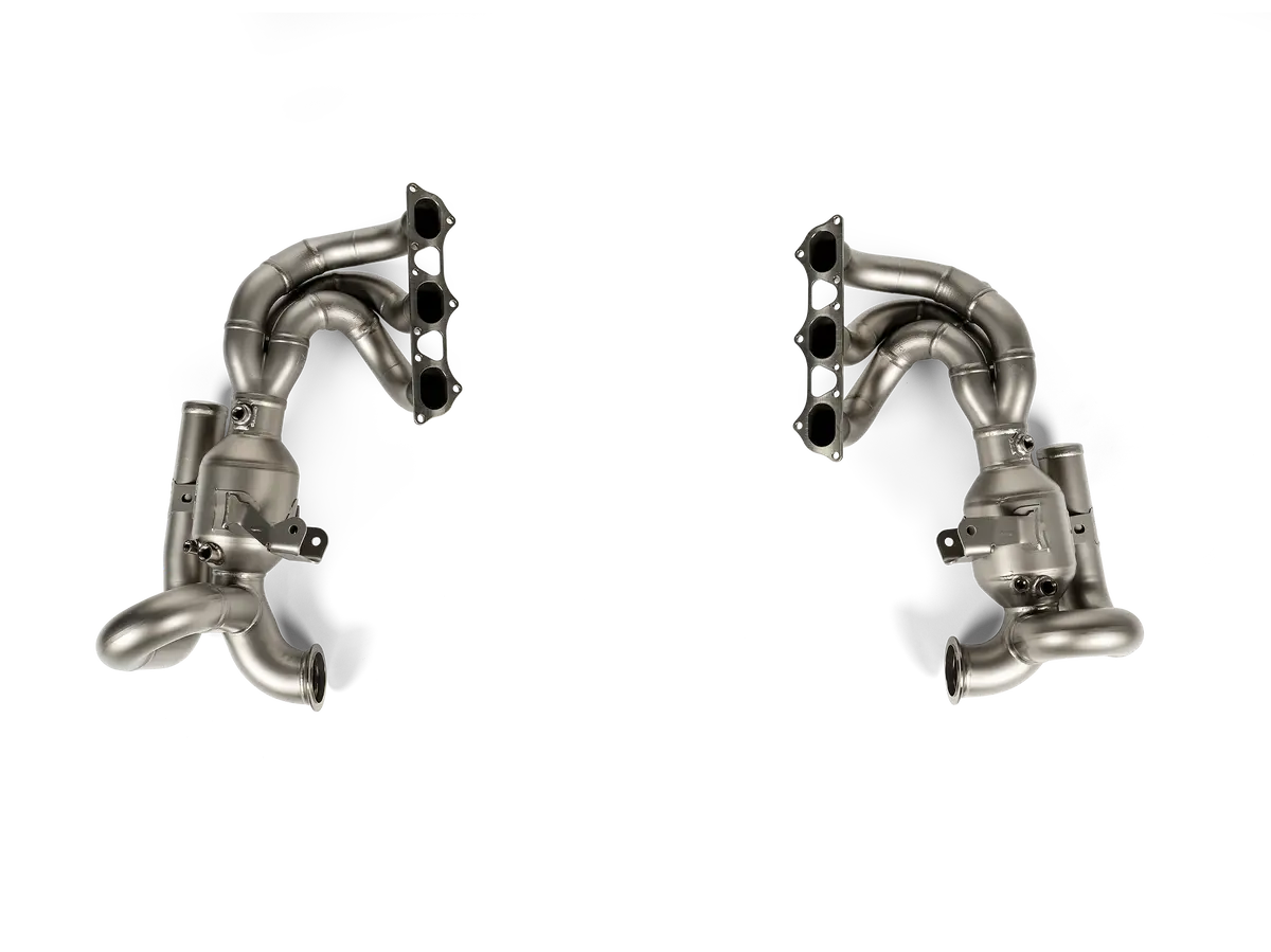 Akrapovic Evolution Header Set (Titanium) For Porsche 911 992 Gt3 Rs 2024+ (E-Po/T/9) 1