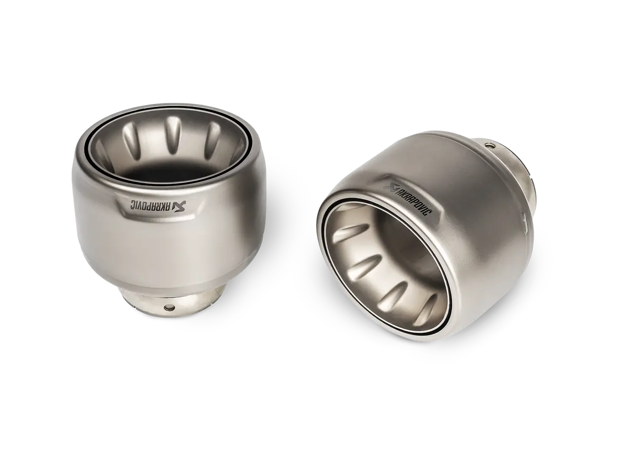 Akrapovic Porsche 718 Cayman Gt4 / Spyder - Opf/Gpf 2020 Tail Pipe Set (Titanium),Tp-T/S/27 1