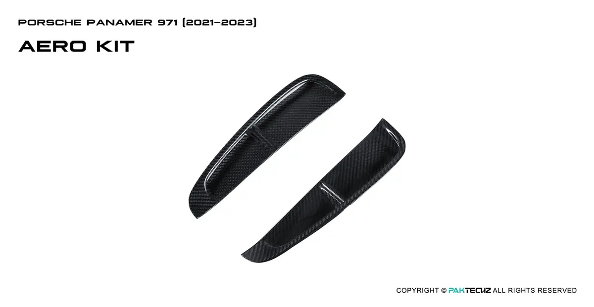 Paktechz Dry Carbon Fiber Aero Body Kit For Porsche 2021-2023 Panamera 5