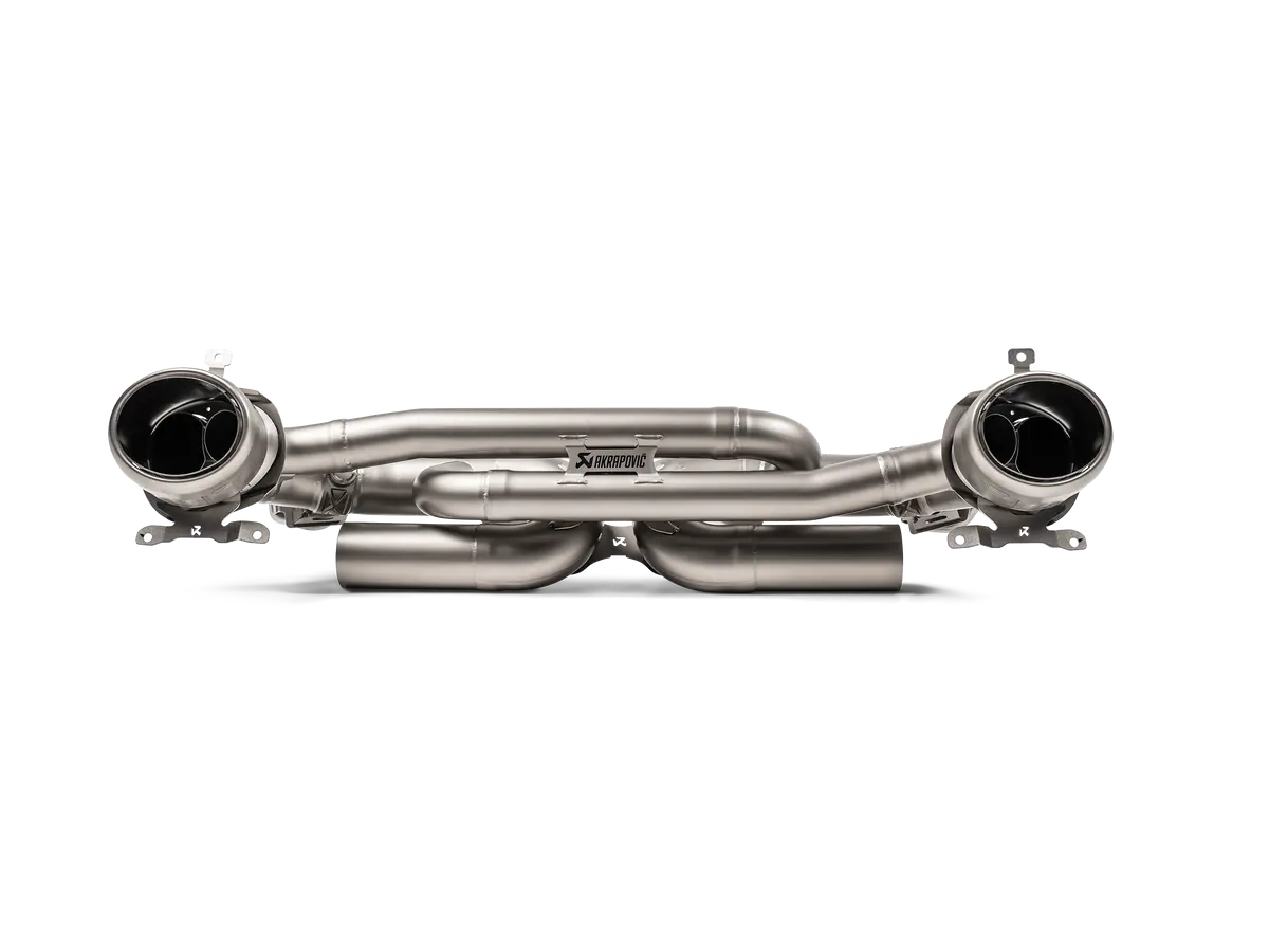 Akrapovic Porsche 911 Carrera / S/ 4/ 4S / Gts / Cabriolet (992) 2019+ Slip-On Race Line Titanium Exhaust System 1