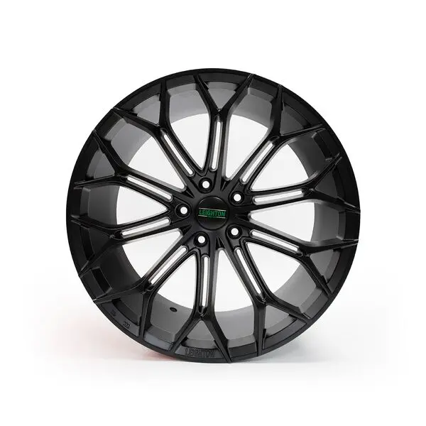 Lv-1 Matte Black Alloy Wheels 10" 1