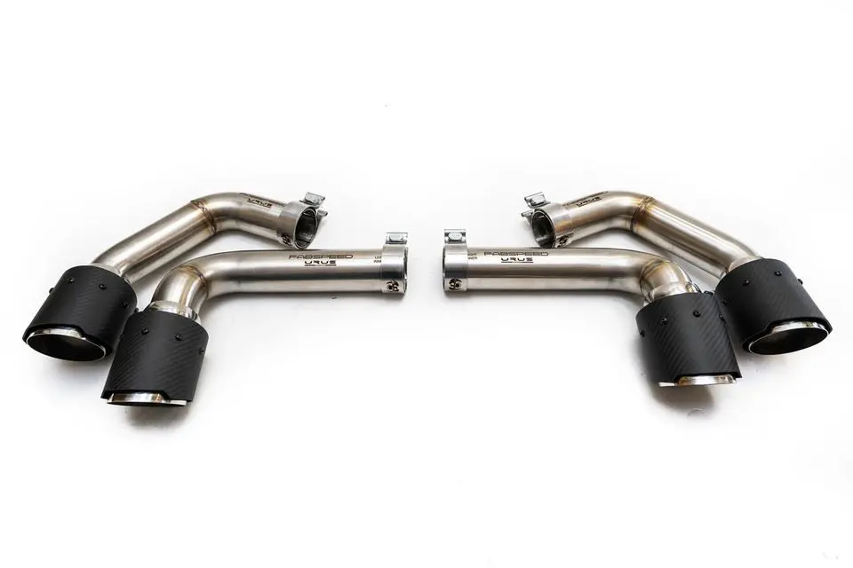 Fabspeed Lamborghini Urus Carbon Fiber Quad Exhaust Tips 1