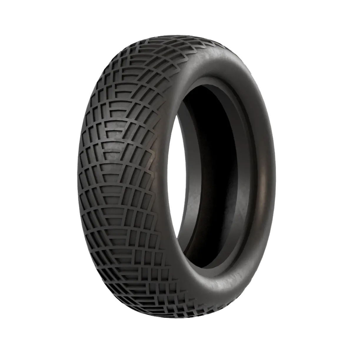 100103Cb Raw Speed Buggy Front Clay Compound Tire 1