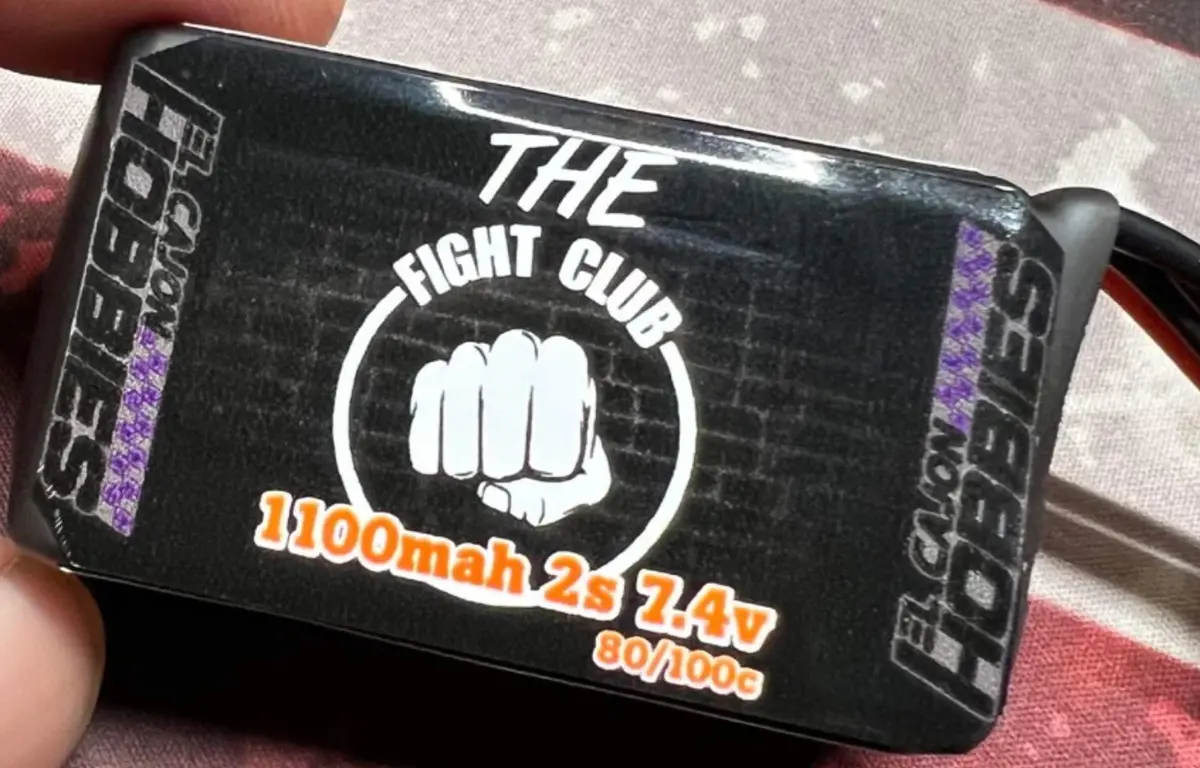 Knuckle Up 1100 Mah 2S 7.4V Lipo For Losi Mini Drag Car 1
