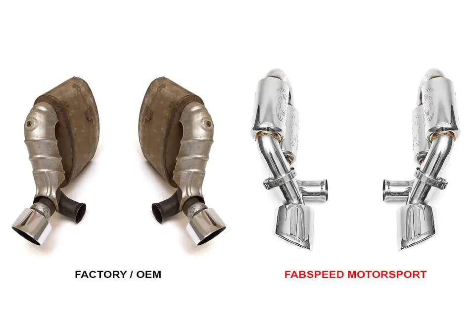 Fabspeed Porsche 993 Turbo Supercup Exhaust System 1