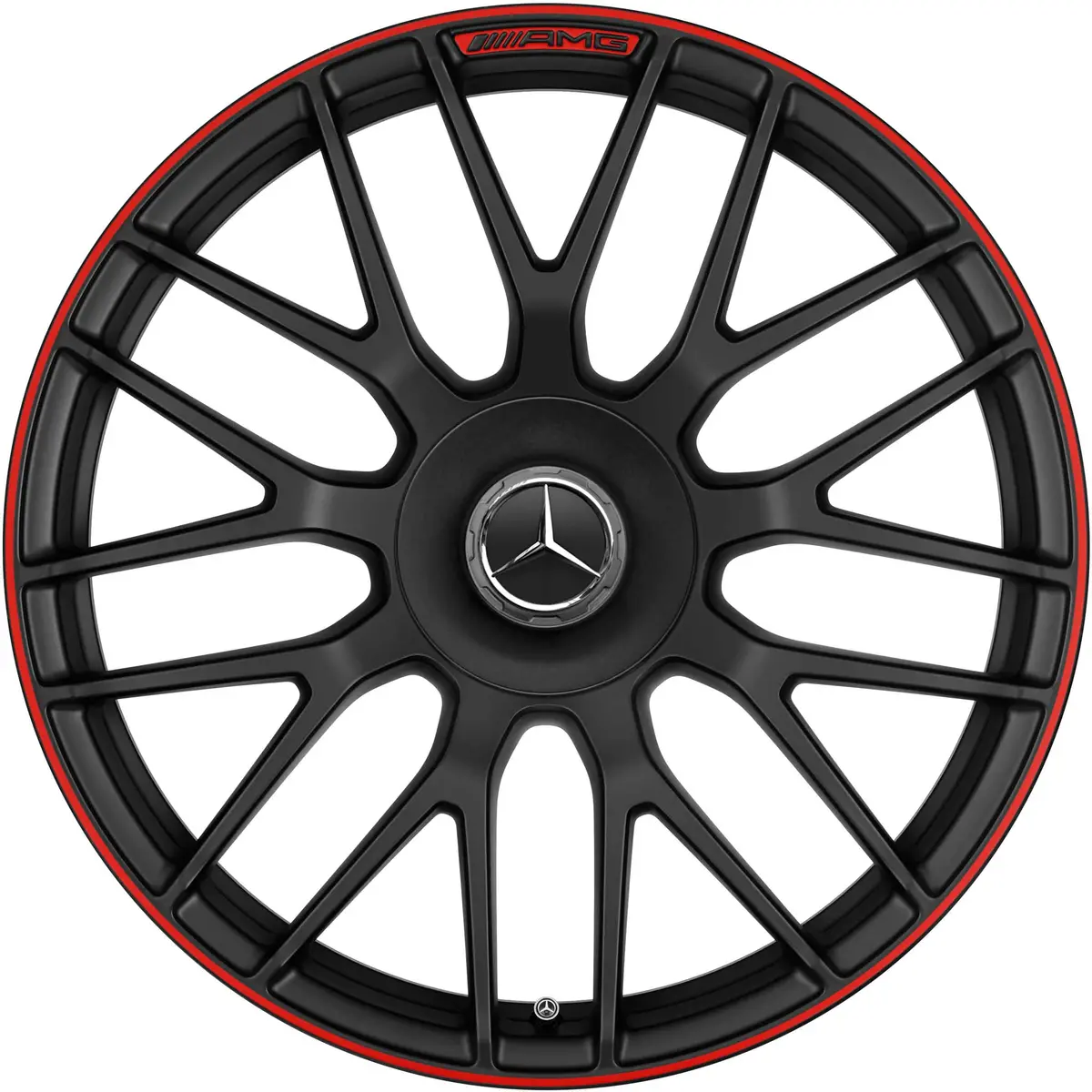 19" Mercedes-Benz C-Class C63 & C63s W205 Amg Forged Oe Complete Wheel Set 1
