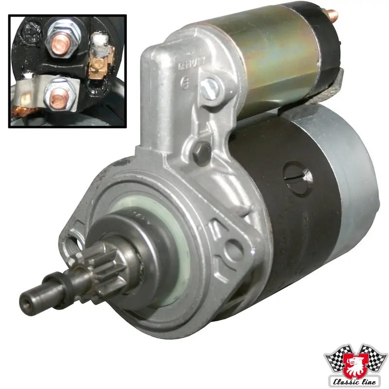 Starter Motor 12V, Kombi 1976-81 1