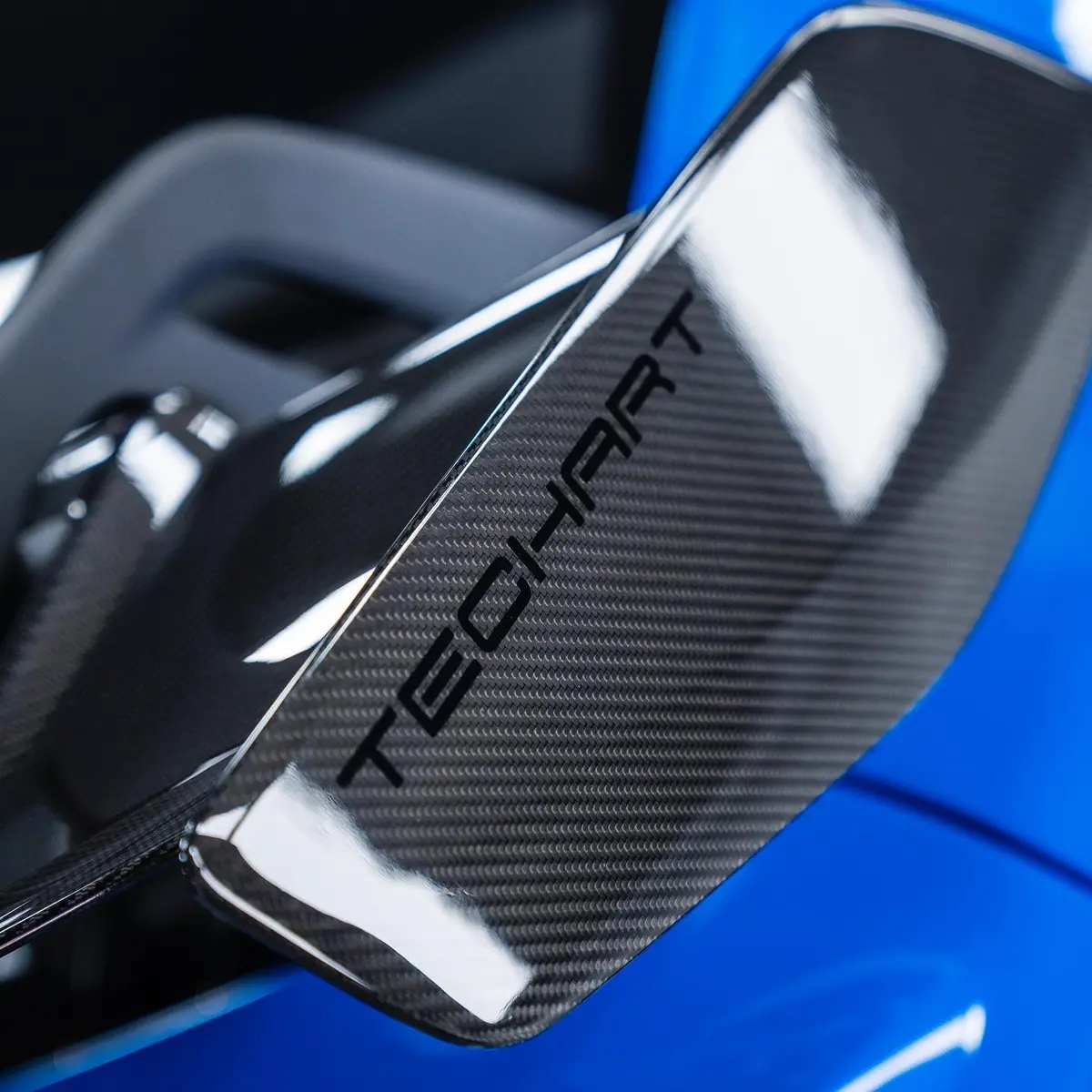 Techart Rear Spoiler Wing End Plates L/R For Porsche 992 Gt3 1