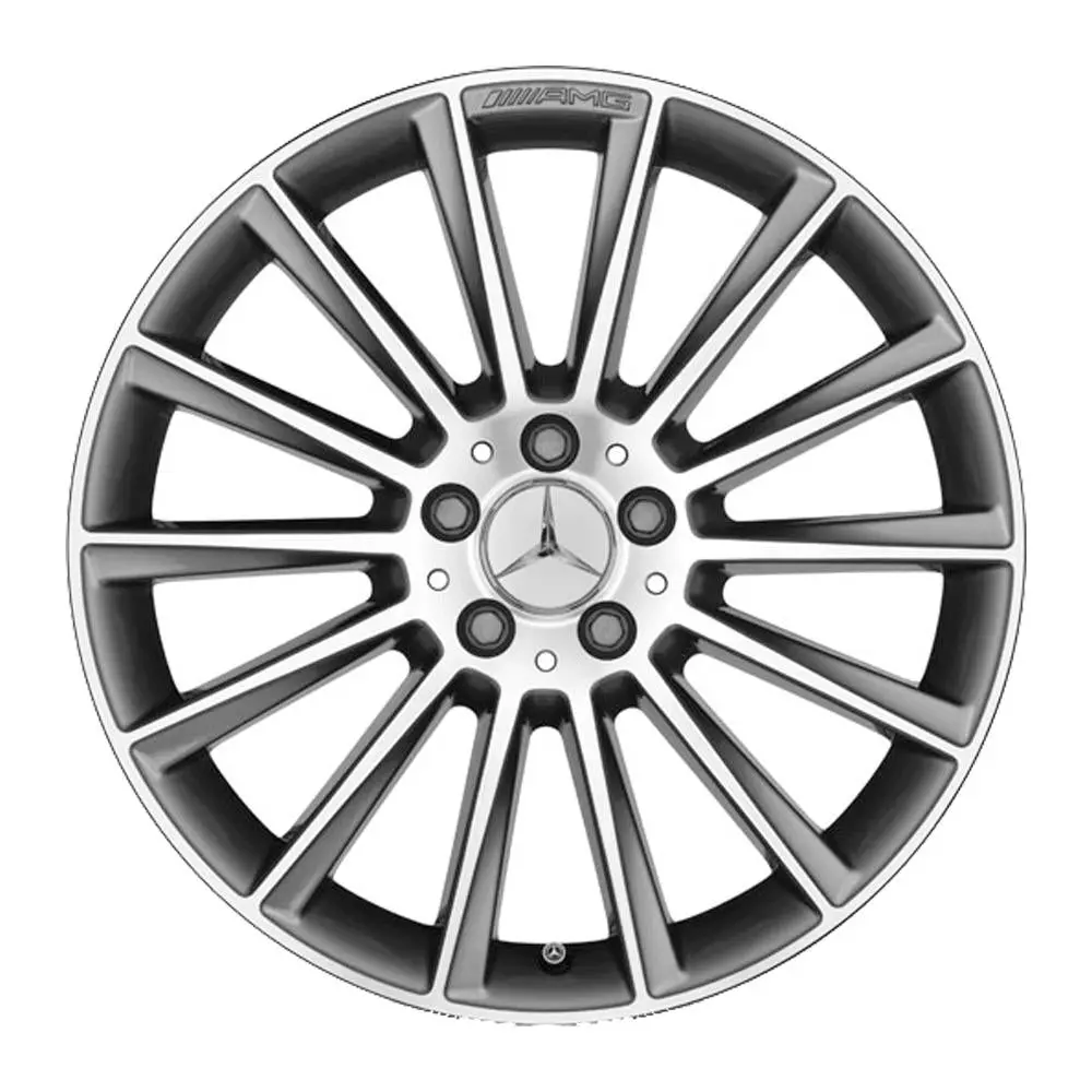 21” Mercedes-Benz Gls Amg Multi-Spoke Oe Complete Wheel Set 1