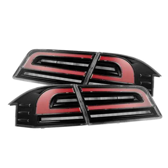 Alpharex 2012-21 Tesla Model S Luxx-Series Led Tail Lights 1