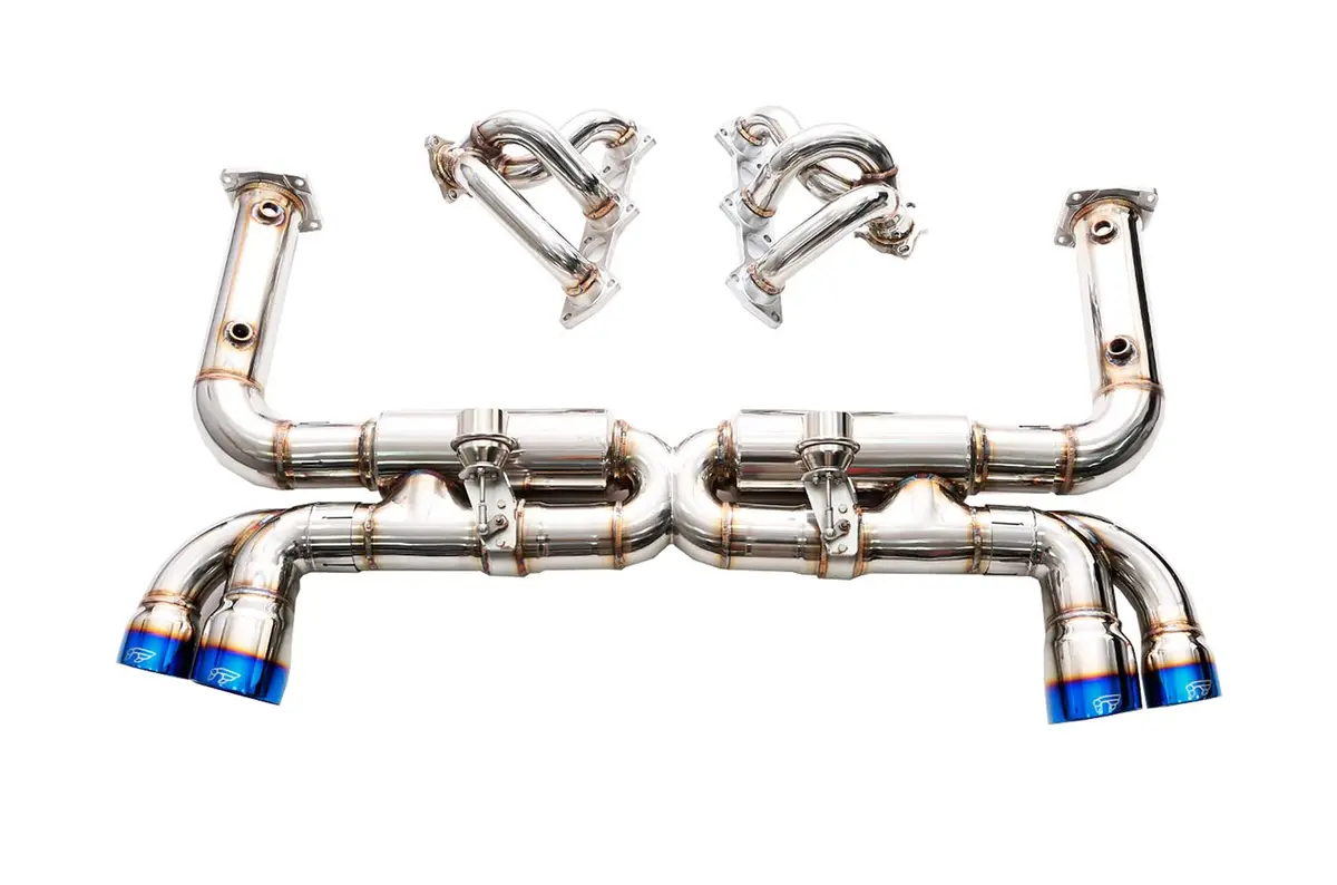 Ipe Porsche 996 Turbo / Turbo  S Exhaust Kit 1