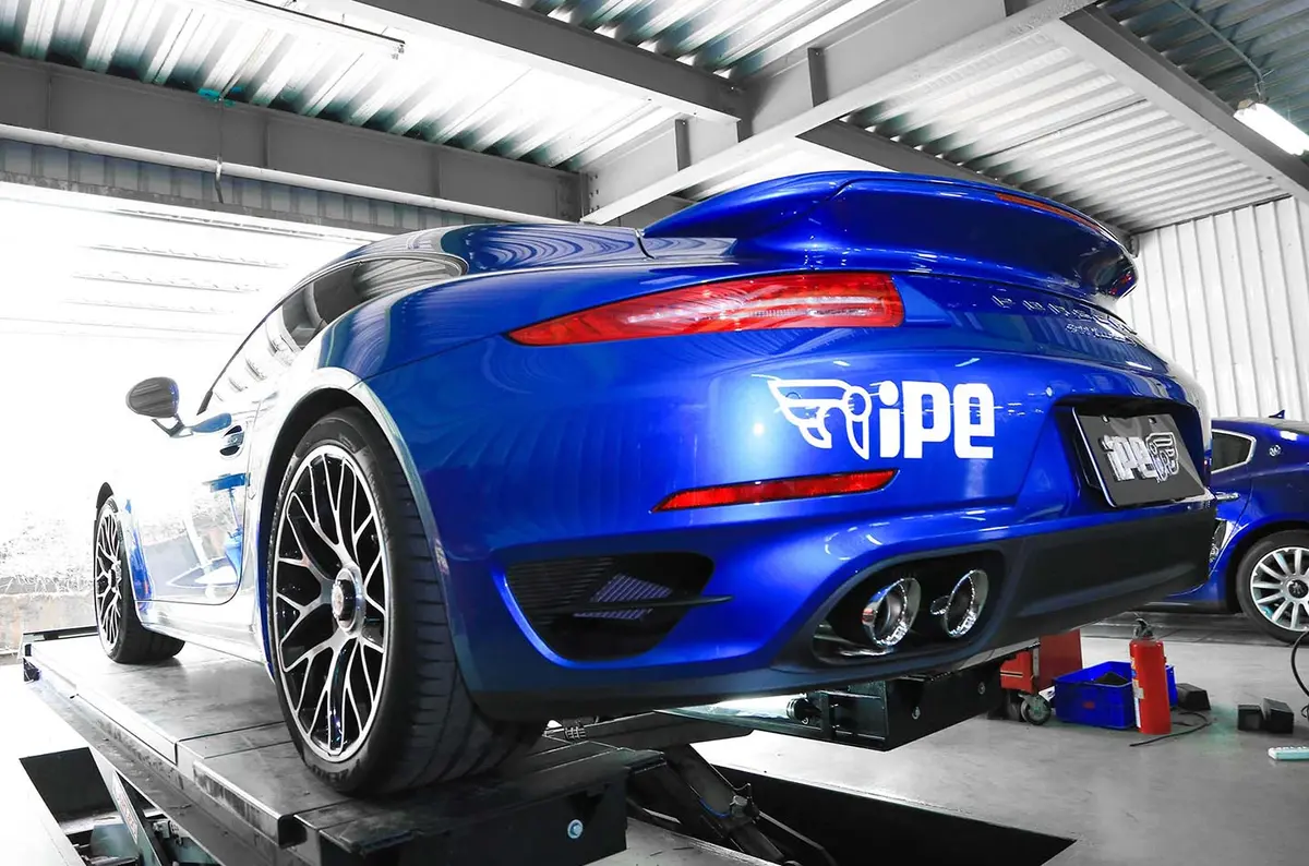 Ipe Porsche 991 / 991.2 Turbo / S Valvetronic Exhaust System 1