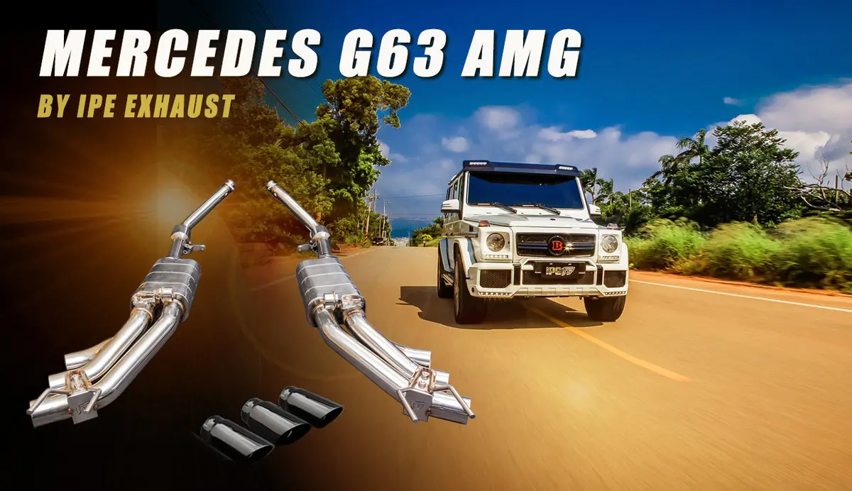Ipe Mercedes-Benz Amg G63 (W463) Exhaust Kit 1