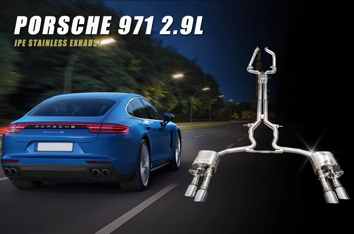 Ipe Porsche 971 Panamera 2.9T Exhaust Kit 1