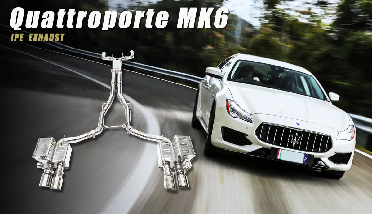 Ipe Maserati Quattroporte Mk6 Exhaust 1