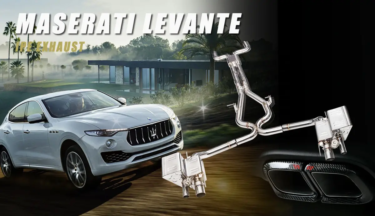Ipe Maserati Levante / S Valvetronic Exhaust System 1