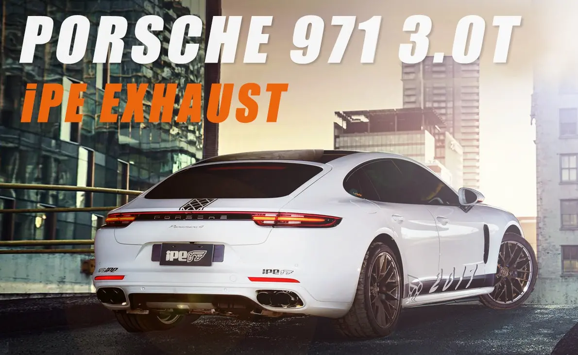 Ipe Porsche 971 Panamera 3.0T Exhaust Kit 1