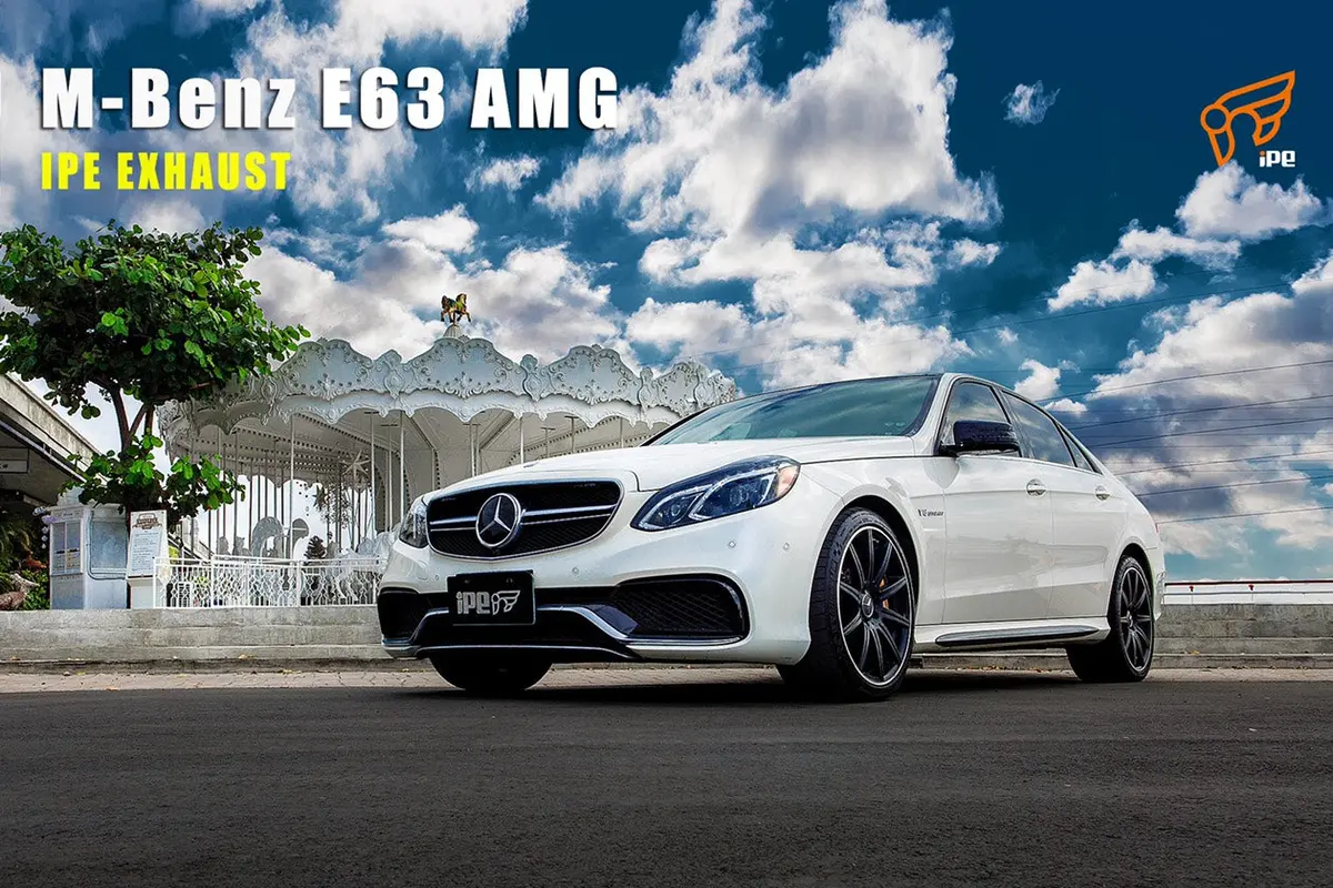Ipe Mercedes-Benz E63 (W212) M157 Valvetronic Exhaust System 1