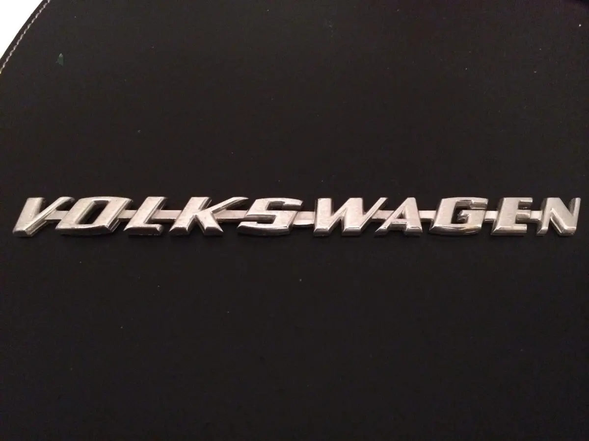 Volkswagen Script Badge 1
