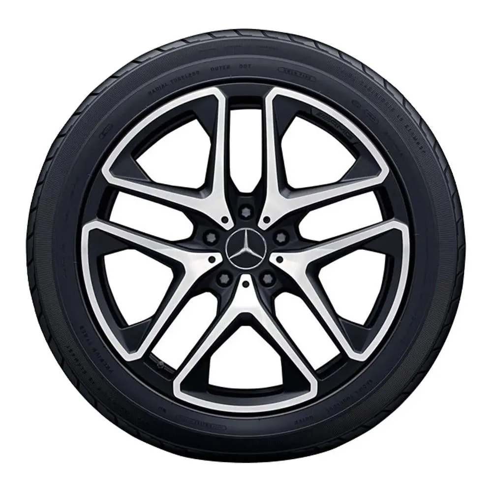21” Mercedes-Benz G-Class Amg 5-Twin-Spoke Oe Complete Wheel Set 1