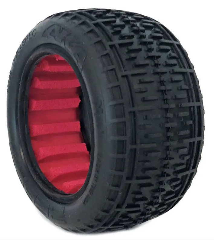 13108Vr Buggy Rear Tires W/ Red Insert (Super Soft) 1