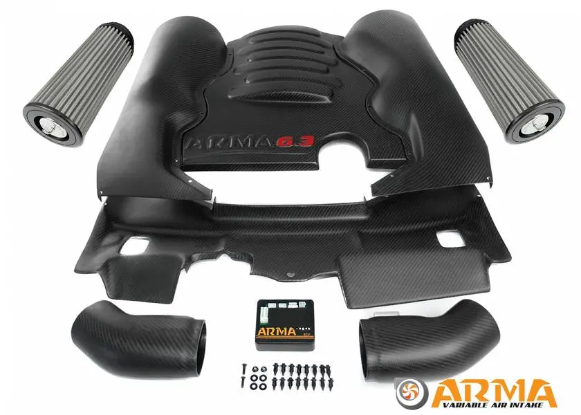 Armaspeed Carbon Fiber Cold Air Intake System For Mercedes-Benz 1