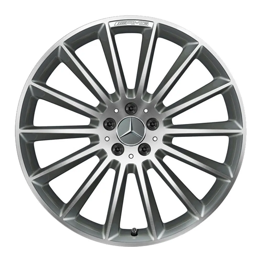 21” Mercedes-Benz Gle Amg Multi-Spoke Oe Complete Wheel Set 1