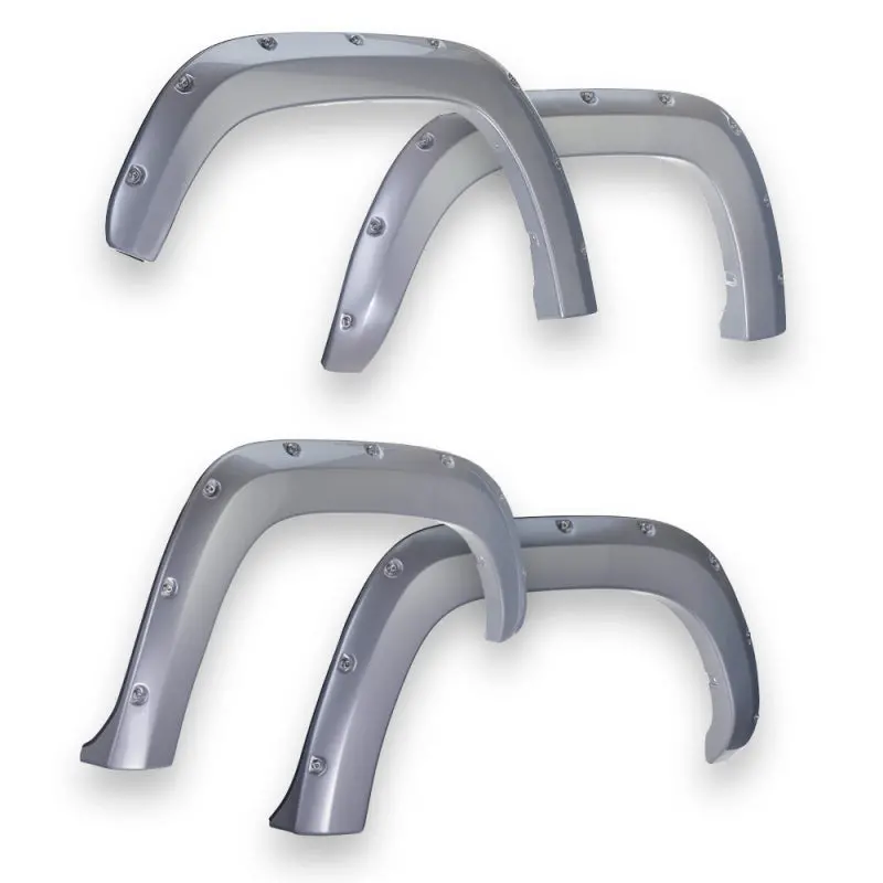 Egr Bolt-On Style Color-Matched Fender Flares For 2014+ Toyota Tundra – Silver Sky Finish 1