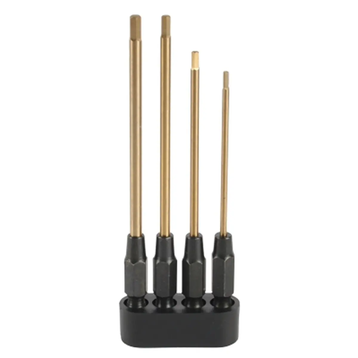 15100 Titan Complete Set Of Hex Bit Tips With Plastic Holder 1