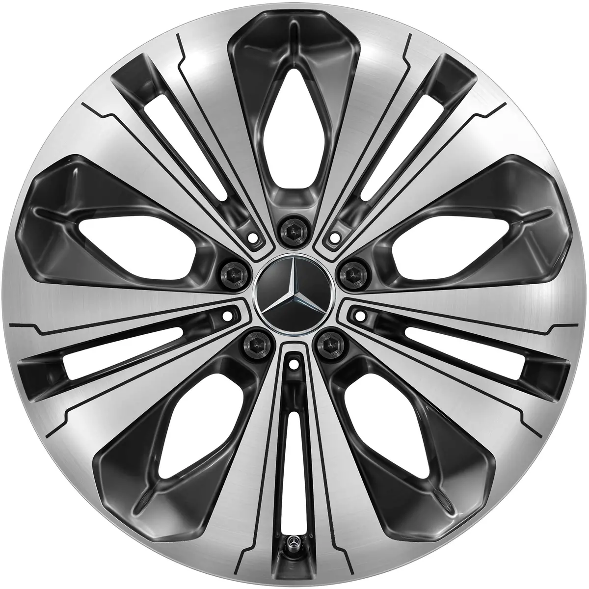 19" Mercedes-Benz Eqc N293 10 Spoke Oe Wheels 1