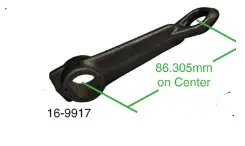 Clutch Cable Arm Long, Beetle 1972-74 1