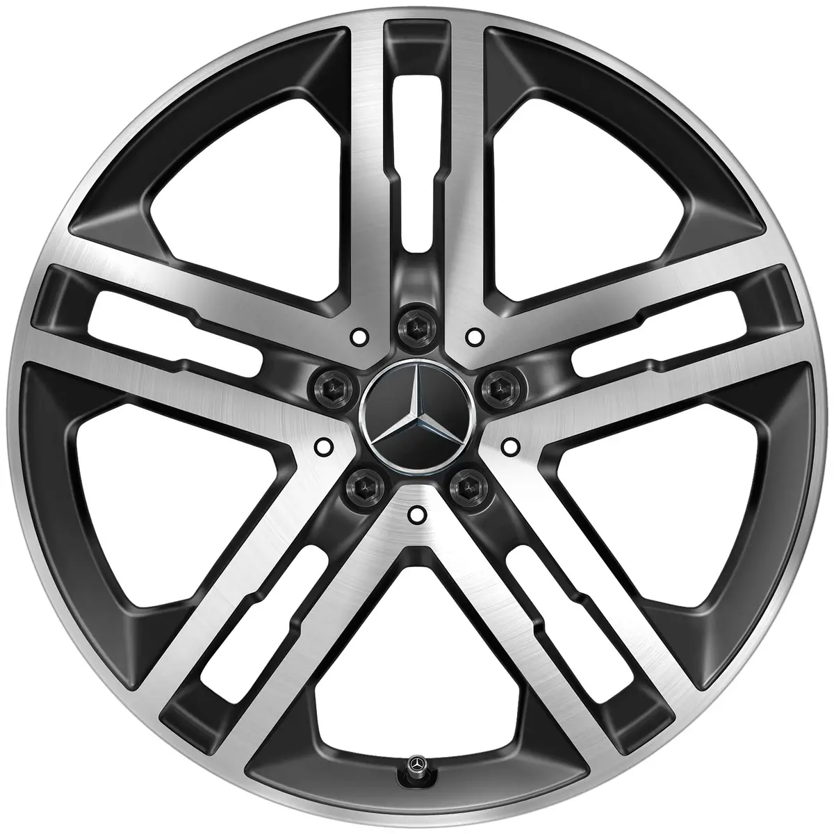 19" Mercedes-Benz Glb-Class 5 Spoke Oe Wheels 1