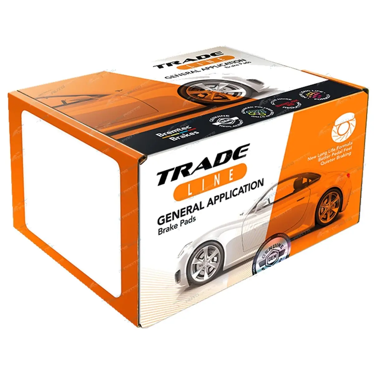 Bremtec-Brakes Trade-Line Brake Pad Front Set Suits Holden Commodore Vt-Vz 1997- 1