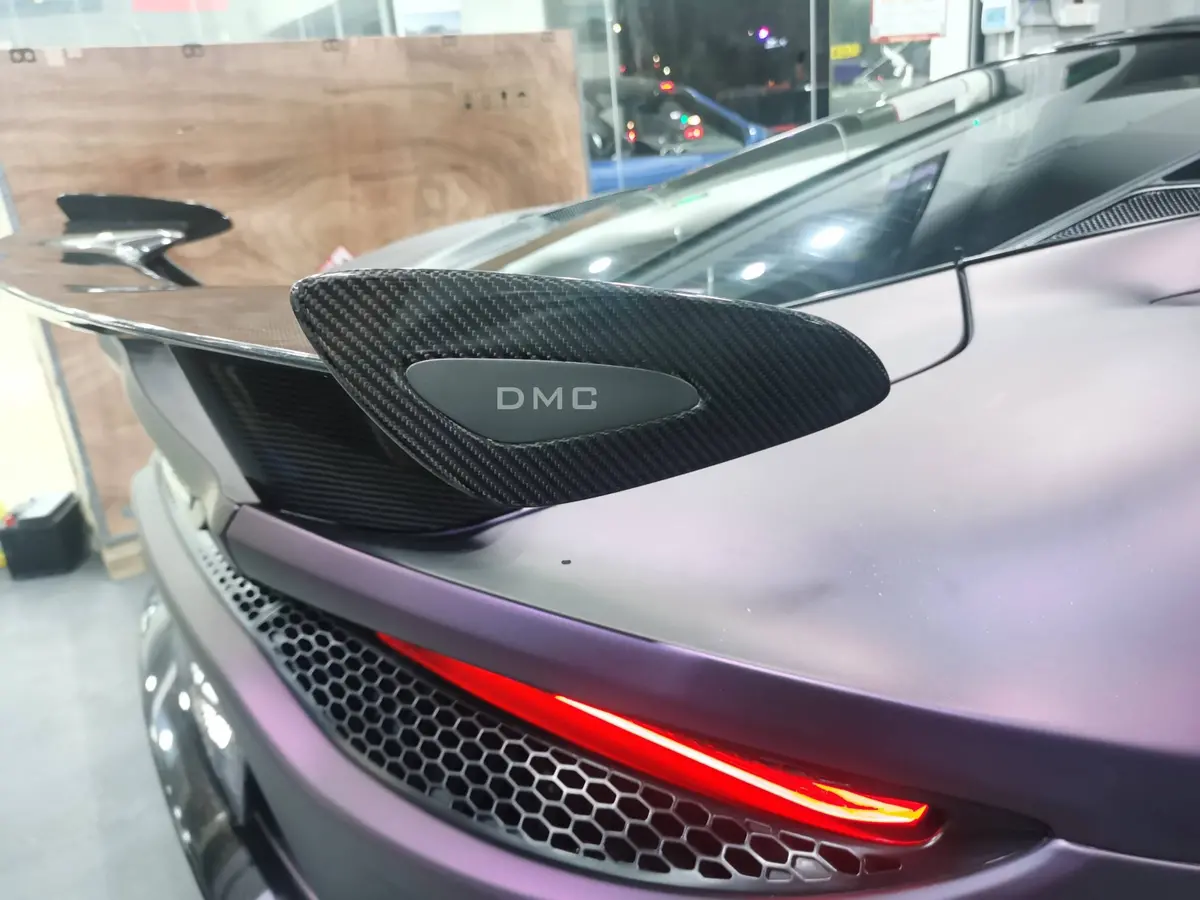 Dmc Mclaren Gt Mso High Downforce: Forged Carbon Fiber Rear Wing Spoiler: Fits The Oem Trunk Of The Mclarengt Coupe 1