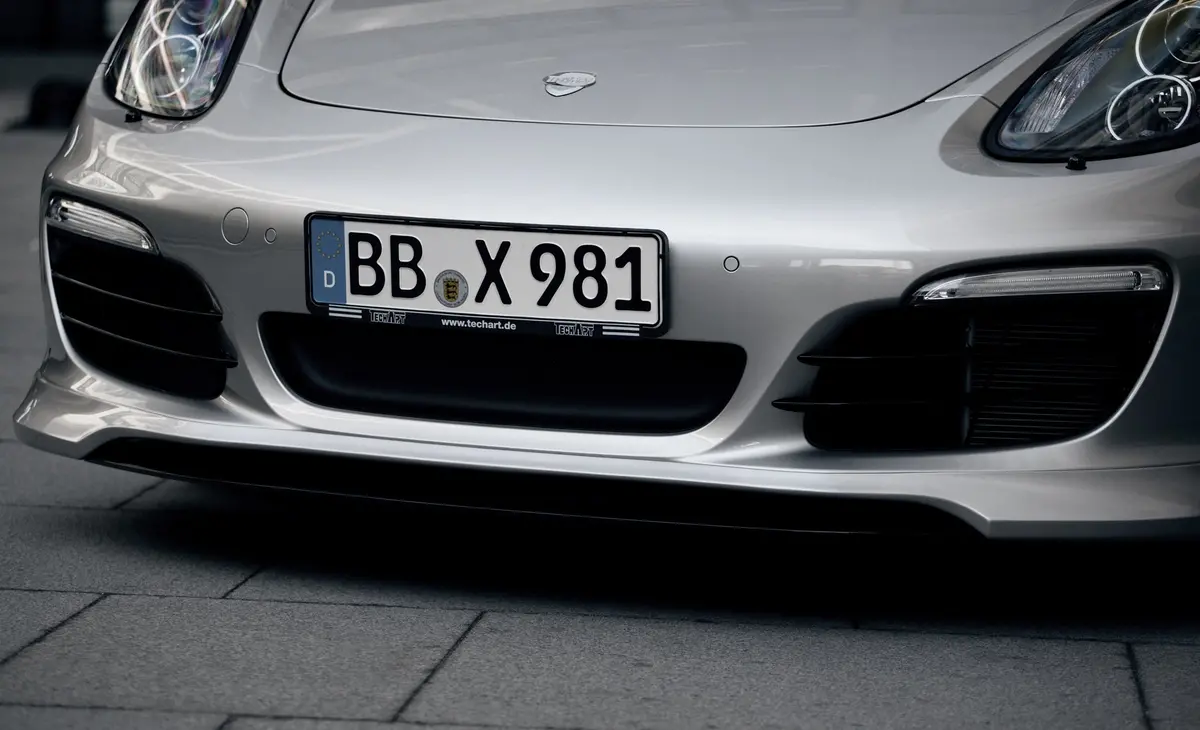 Techart Front Spoiler For Porsche 981 Cayman /Boxster 1
